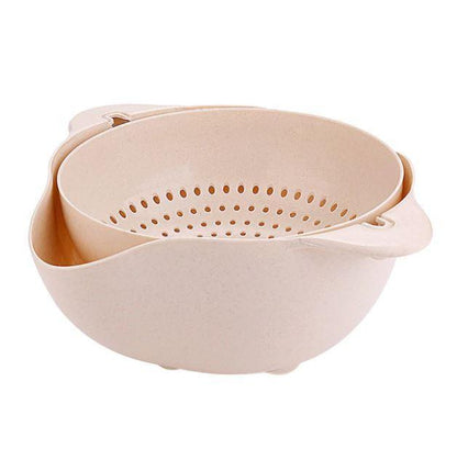 BPAfree 360 rotation colander for vegetable