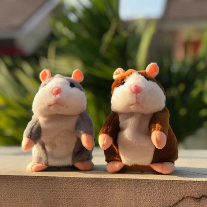 Talking Hamster Toy – Interactive Repeating Plush for Kids & Adults