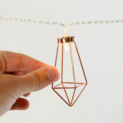 Craft Rose Gold Lantern Light 3