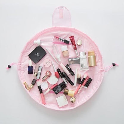 Travel Make Up Wrap Bag  Pink