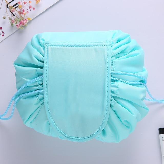 Travel Make Up Wrap Bag Light Green 1