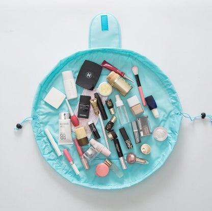 Travel Make Up Wrap Bag Light Green