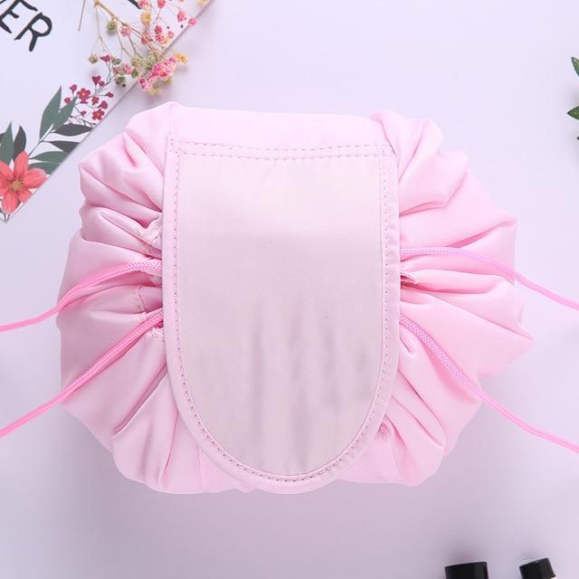 Travel Make Up Wrap Bag  Pink 1